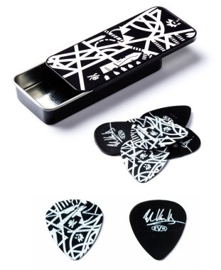 Dunlop EVHPT06 Eddie Van Halen Star .60mm Pick Tin, 6 Picks