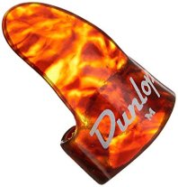 Dunlop Finger Pick Medium 9010R Shell, One Pick
