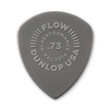 Dunlop Flow Nylon Pick 0.73mm, Gray, One Pick