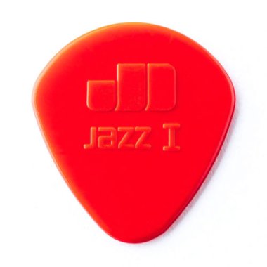 Dunlop Jazz I Red Nylon Pick, One Pick