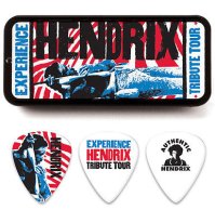 Dunlop JHPT09M Jimi Hendrix Experience Pick Tin, 6 Picks