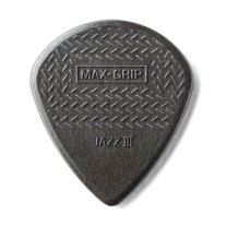 Dunlop Max-Grip Jazz III Carbon Fiber Pick, One Pick
