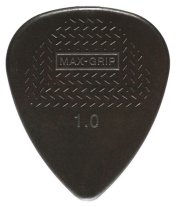 Dunlop Max-Grip Nylon 1.0mm Dark Gray, One Pick