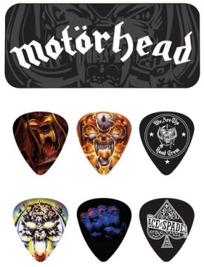 Dunlop MHPT03 Motorhead Album Art Picks, 6 picks