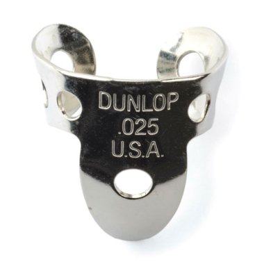 Dunlop Nickel Silver Finger Pick .025in, One Pick