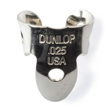 Dunlop Nickel Silver MINI Finger Pick .025in, One Pick