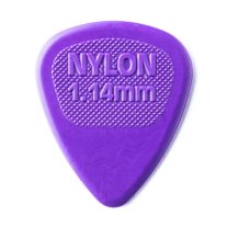 Dunlop Nylon 443R 1.14 Midi Purple, One Pick
