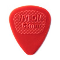 Dunlop Nylon 443R .53 Midi Red, One Pick