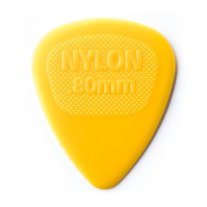 Dunlop Nylon 443R .80 Midi Yellow, One Pick