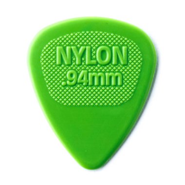 Dunlop Nylon 443R .94 Midi Green, One Pick