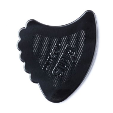 Dunlop Nylon Fin Pick 1.07 mm Black, One Pick