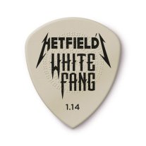 Dunlop PH122R114 James Hetfield's White Fang 1.14mm, One Pick
