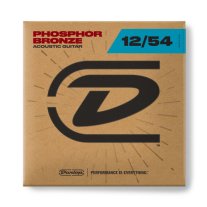Dunlop Phosphor Bronze Acoustic Guitar Strings, 12-54
