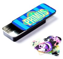 Dunlop PRIPT01M Primus Medium Guage Pick Tin, 6 Picks