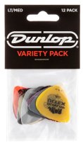 Dunlop PVP101 Guitar Pick Light/Medium Variety Pack, 12 Picks