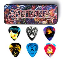 Dunlop SANPT01M Santana Medium Gauge Pick, Tin of 6 Picks