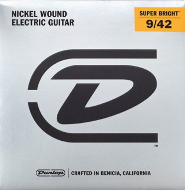 Dunlop Super Bright Electric Guitar Strings Light 9-42