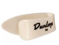 Dunlop Thumb Medium Pick 9002R White, One Pick