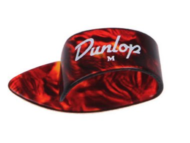 Dunlop Thumb Pick Medium 9022R Shell, One Pick