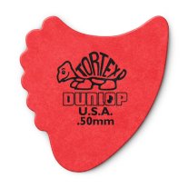 Dunlop Tortex Fin .50mm, Red, One Pick