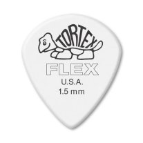 Dunlop Tortex Flex Jazz III XL 1.50 mm White, One Pick