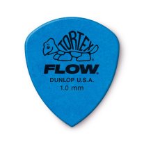 Dunlop Tortex Flow Pick 1.0mm Blue, One Pick