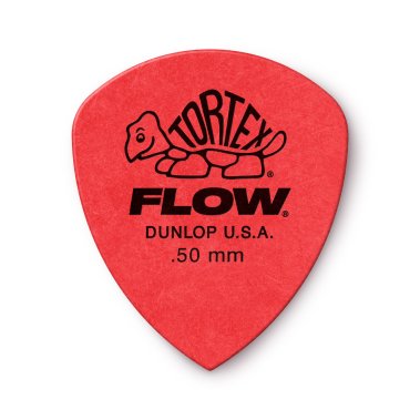 Dunlop Tortex Flow Pick .50mm Red, One Pick