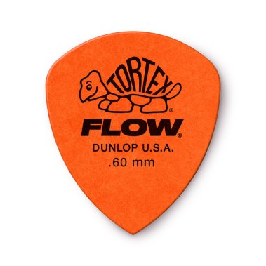 Dunlop Tortex Flow Pick .60mm Orange, One Pick