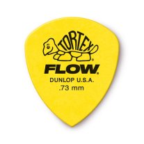 Dunlop Tortex Flow Pick .73mm Yellow, One Pick