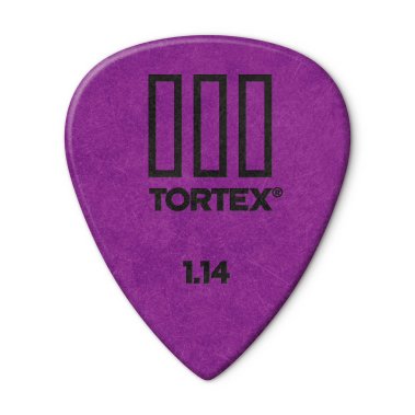 Dunlop Tortex III 1.14 mm Purple Tortex 3, One pick