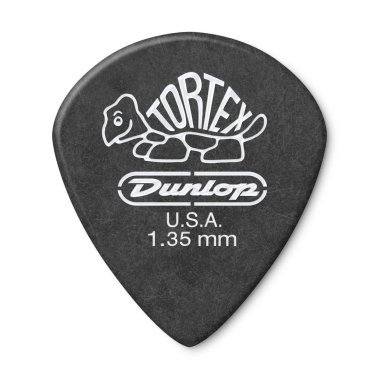 Dunlop Tortex Jazz III XL 1.35mm Black, One Pick