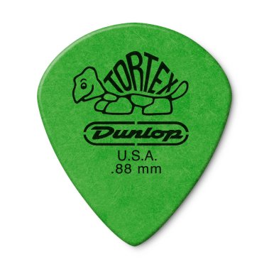 Dunlop Tortex Jazz III XL .88mm Green, One Pick