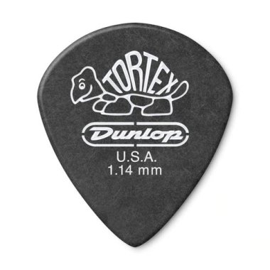Dunlop Tortex Pitch Black Jazz III Pick 1.14 mm, One Pick
