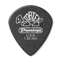 Dunlop Tortex Pitch Black Jazz III Pick 1.35 mm, One Pick
