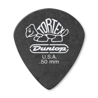 Dunlop Tortex Pitch Black Jazz III Pick .50 mm, One Pick