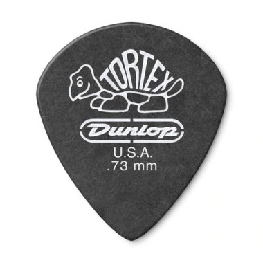 Dunlop Tortex Pitch Black Jazz III Pick .73 mm, One Pick