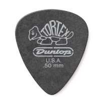 Dunlop Tortex Pitch Black Standard Pick .50 mm, One Pick