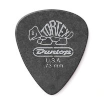 Dunlop Tortex Pitch Black Standard Pick .73 mm, One Pick