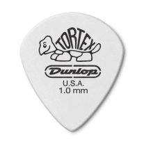 Dunlop Tortex White Jazz III Pick 1.0 mm, One Pick
