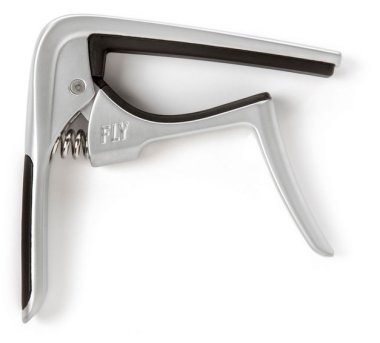 Dunlop Trigger Fly Guitar Capo for acoustic/electric, Satin Chrome
