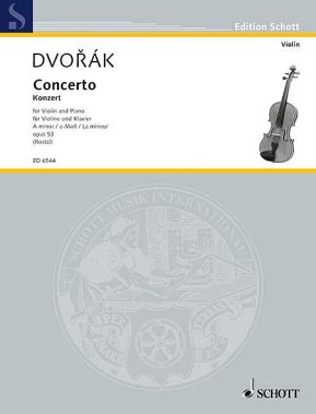 Dvorak | Concerto in A Minor, Op. 53 for violin and pno