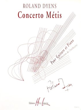 Dyens | Concerto Metis for guitar with piano