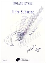 Dyens | Libra Sonatine Pour Guitare for solo guitar
