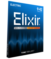 Elixir 12002 Nanoweb Coated Electric Guitar Strings 9-42