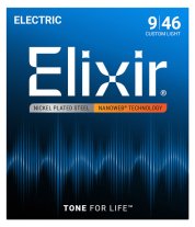 Elixir 12027 Nanoweb Coated Electric Guitar Strings 9-46