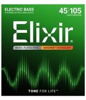 Elixir 14087 Nanoweb Light/Medium Extra Long Scale 45-105