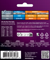 Elixir 16546 Nanoweb Coated Phosphor Bronze Acoustic Md 13-56 3-PACK