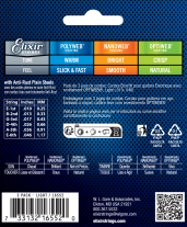 Elixir 16552 Optiweb Coated Electric Guitar Strings Light 10-46 3-PACK