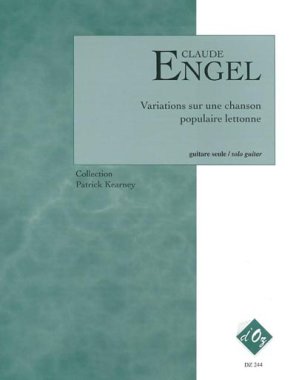 Engel | Variations Sur Une Chanson for solo guitar