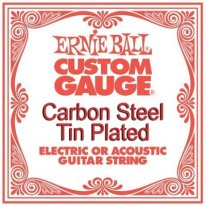 Ernie Ball 1010 Tin Plated Carbon Steel .010, Single Guitar String